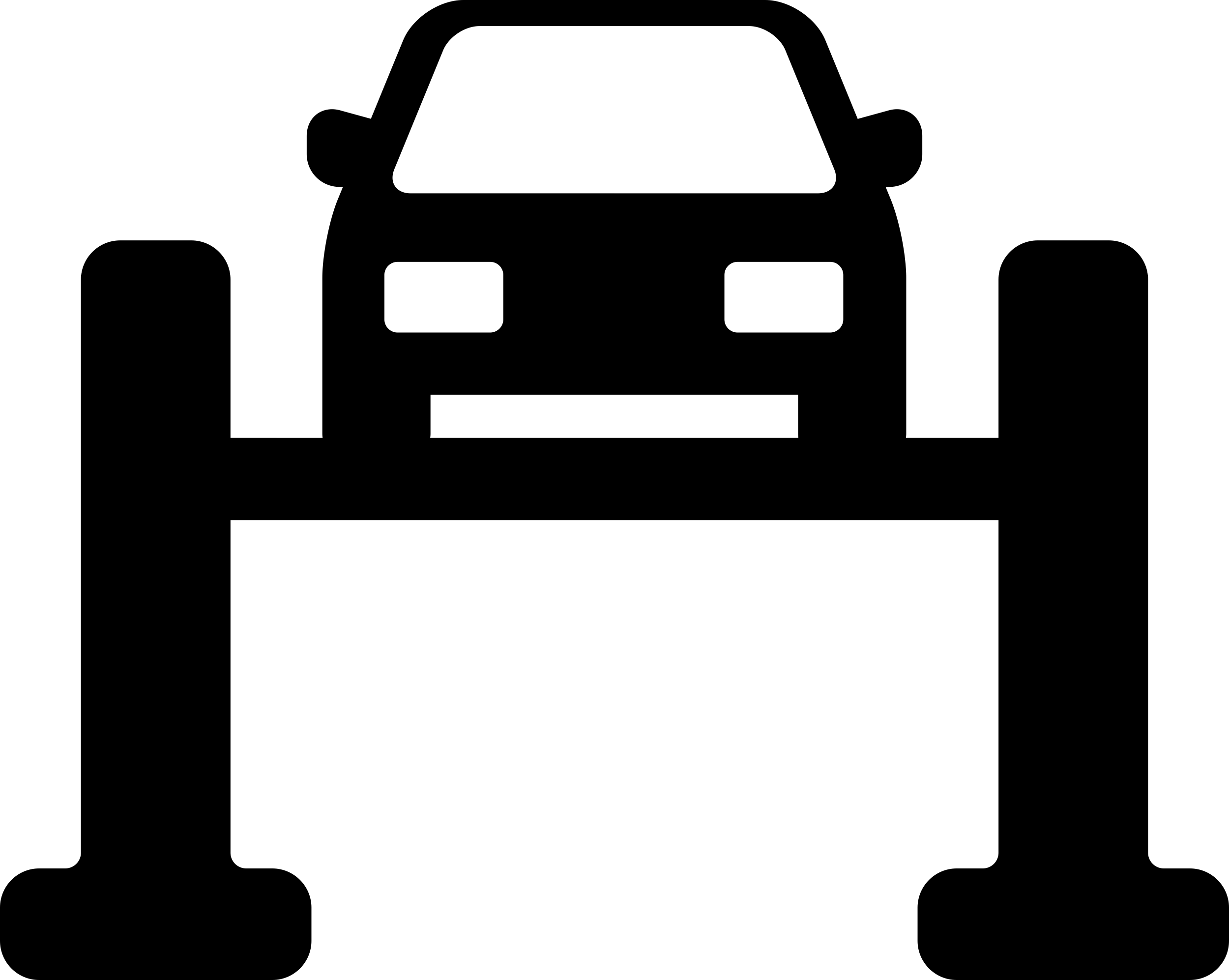 Car In Service Outline Icon Svg Set Free Vectors